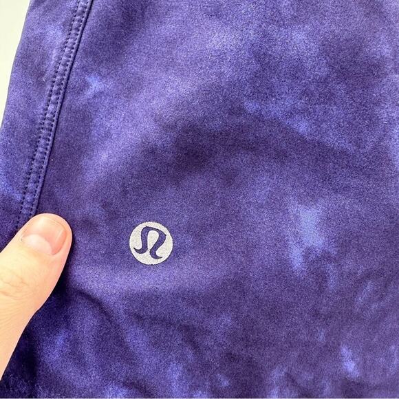 Lululemon T.H.E. Short 9" in Purple Tie Dye Size‎ XL - Picture 3 of 6